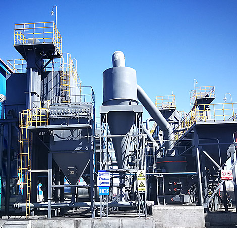 遼寧大連某廠鋰云母制粉